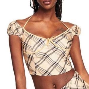 Tiger Mist/ I am Gia Carmel top XS